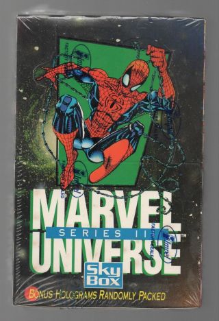 Marvel Universe Series 3 Factory Box Series 2 Complete Set 162 Cards