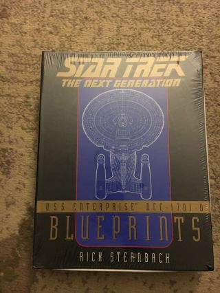 Star Trek: The Next Generation Uss Enterprise Ncc - 1701 - D Blueprints