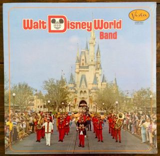 Ultra Rare Walt Disney World Band Lp Vinyl Record