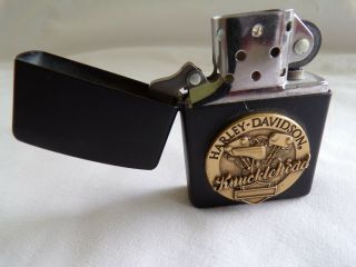 Harley Davidson Knucklehead Zippo Lighter -.
