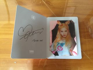 TWICE 2nd Album PAGE TWO Cheer Up Lenticular Card Sana Photo Card K - POP (30 4
