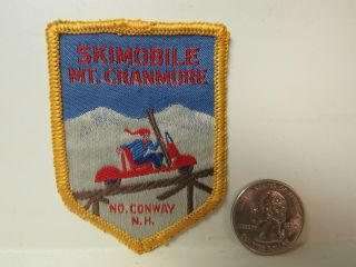 Vtg.  Skimobile Mount Cranmore North Conway Hampshire Souvenir Patch