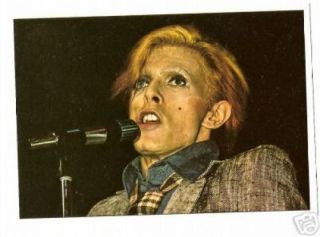 David Bowie Scarce Panini German Rock Music Card 89