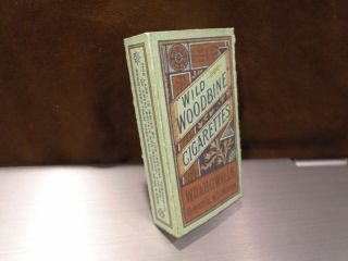 Rare Vintage Wild Woodbine Cigarette Box W.  D.  & H.  O.  Wills Bristol & London