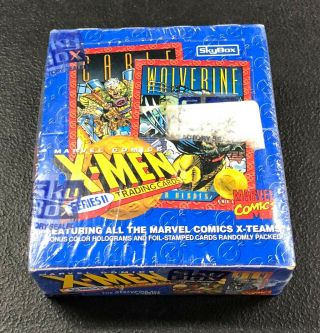 1993 Skybox Marvel X - Men Series Ii 2 Factory Hobby Trading Card Box