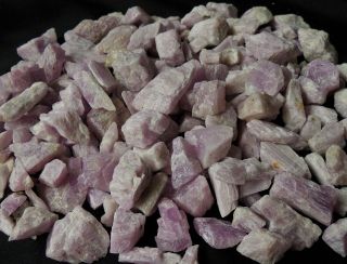 50g Natural Rough Raw Pink Kunzite Crystal Stones Chakra Healing Rock Gemstones 2