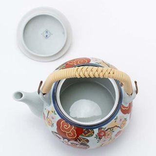Japanese Teapot Kyusu Dobin Teacup Yunomi set Ware Flower Pottery Japan Japan 2