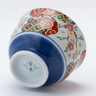 Japanese Teapot Kyusu Dobin Teacup Yunomi set Ware Flower Pottery Japan Japan 4
