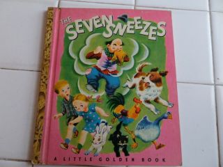The Seven Sneezes,  A Little Golden Book,  1948 (vintage Children 