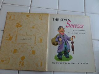 The Seven Sneezes,  A Little Golden Book,  1948 (VINTAGE Children ' s Hardcover) 3