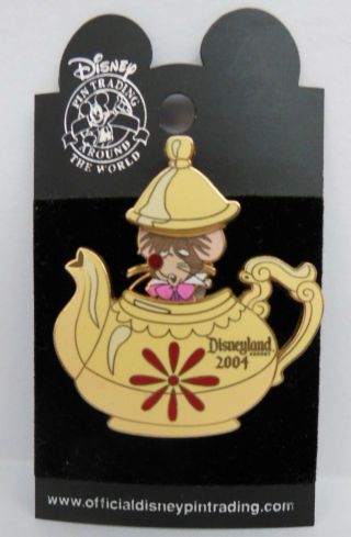 Disney Dormouse In Teapot Alice In Wonderland 2004 Pin