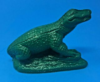 Mold A Rama Alligator Souvenir Of Florida The Shell Factory In Green (m6)