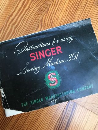 Singer Sewing Machine 301A 8