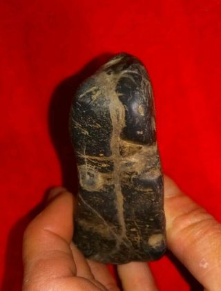 Paleo Picture Rock Native American Stone Tool Artifacts Polished Hard Stone Celt