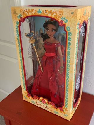 Disney Store Limited Edition Elena Of Avalor Doll 17 " Exclusive 1 Of 6,  000 Nib