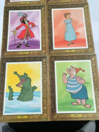 Disney ' s Peter Pan Picture Frame Lobby Cards Set of 8 3