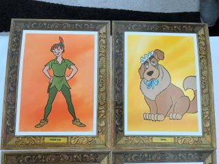 Disney ' s Peter Pan Picture Frame Lobby Cards Set of 8 4