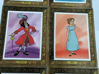Disney ' s Peter Pan Picture Frame Lobby Cards Set of 8 6