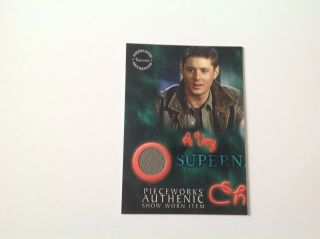 A Very Supernatural Christmas Trading Cards Pieceworks - Pwc - A Dean Winchester