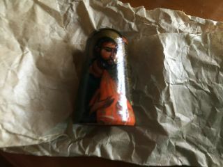 Russian icon hand - painted thimbles by famous icon artist Irina Timofeeva 4