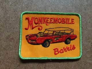 Vintage Monkeemobile George Barris Custom Cars Automobile Patch