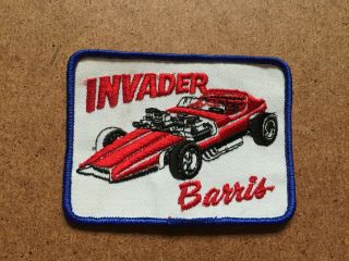Vintage Invader George Barris Custom Cars Automobile Patch