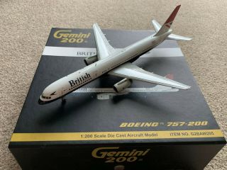 Gemini200 Gemini Jets 1/200 British Airways 757 - 200 Negus 