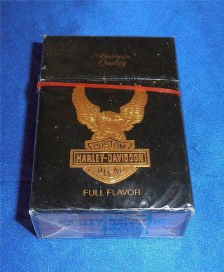 Vintage Harley - Davidson Cigarettes - Memorabilia