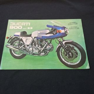 Desmo Ducati 900 Ss Brochure