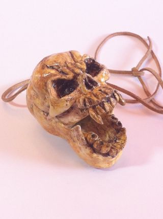 Aztec Death Whistle - The Skull - Imitates Human Screams Very Loud