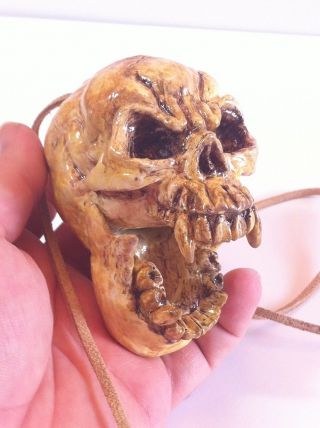 Aztec Death Whistle - The Skull - Imitates human screams very LOUD 2