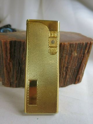Vintage Colibri Touch - Sensor Gold Toned Pocket Lighter Rp4