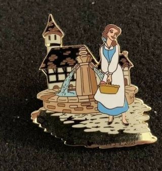 WDCC Belle Dreaming of a Great Wide Somewhere Pin LE /1000 4166 Disney Rare HTF 2