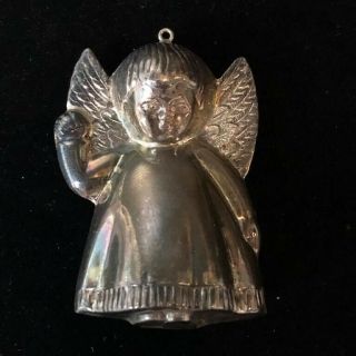 Vintage Sterling Silver Angel Christmas Ornament 22.  5 gr 2