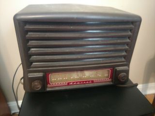 Vintage Tube Radio - Admiral Table Model - & Good Case