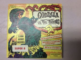 Godzilla Vs.  The Thing Vintage 8mm Film (1966)