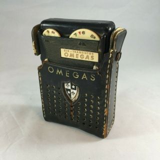 Vintage Omegas Six Transistor Radio Made In Japan