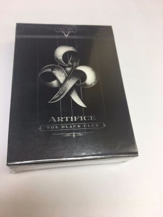 Artifice The Black Club Playing Cards