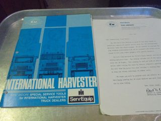 Vintage 1982 International Harvester Ih Kent - Moore Special Service Tools