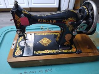 Antique Singer Model 128 Sewing Machine