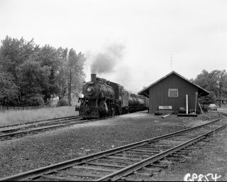 Cpr Canadian Pacific 1004 4 - 6 - 0 4 " X5 " B&w Negative