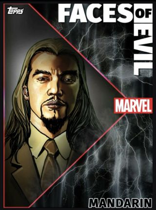 Mandarin - Marvel Collect By Topps Digital Faces Of Evil Motion & Static Wave 3