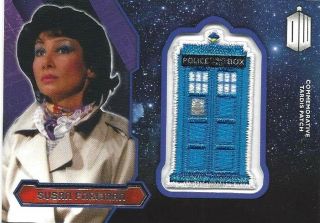 2015 Topps Doctor Who Cards Tardis Commemorative Patch Susan Foreman