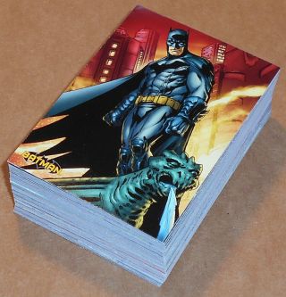 Batman The Legend (2012 Cryptozoic) Complete 63 - Card Base Set