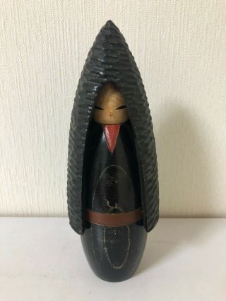 Japanese Sosaku Kokeshi Doll By Shido Shozan 21 Cm 81/4 Inches