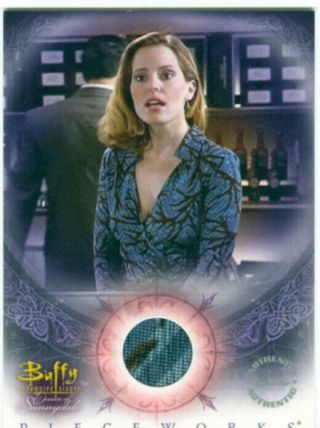 Buffy The Vampire Slayer Women Of Sunnydale Costume Card Pw3 Anya