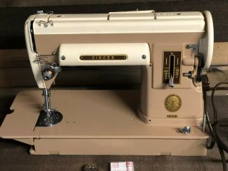 The Singer Manufacturing Co.  Company 301A Sewing Machine w/ Foot Pedal 2