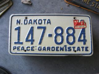 1970 70 1971 71 North Dakota Nd License Plate Tag Decoration Sweet 147 884