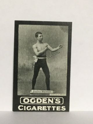 Pedlar T Palmer Ogden General Interest Tab Cigarette Card No 91 Circa 1901