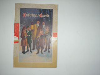 Vtg.  Christmas Carol Book Charles Ort Hackettstown N.  J.